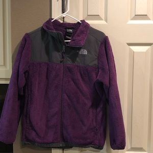 NorthFace fleece coat Girls XL or Adult XS